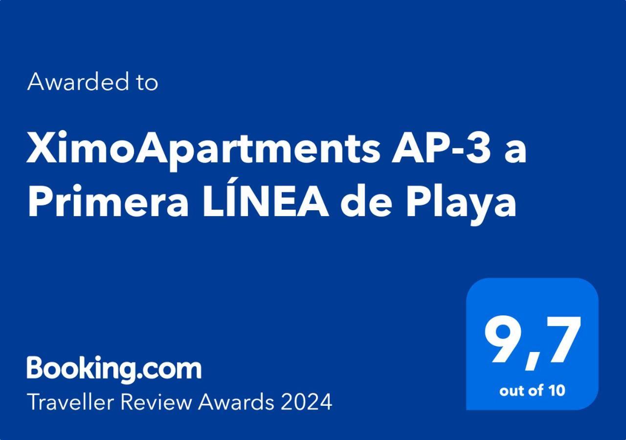Ap-3 Ximoapartments A Primera Linea Playa & Chimenea Oliva Exterior photo